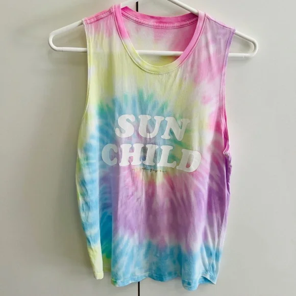 Spiritual Gangster Tank/Tee- Tie-Die- Women's Size M - Picture 1 of 8